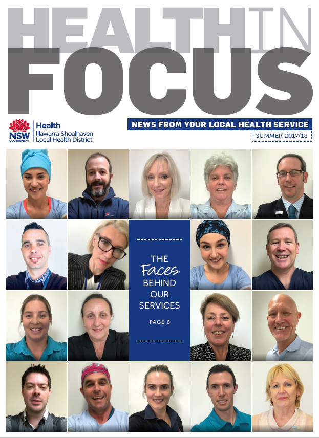 Cover of Health in Focus Summer 2017 2018