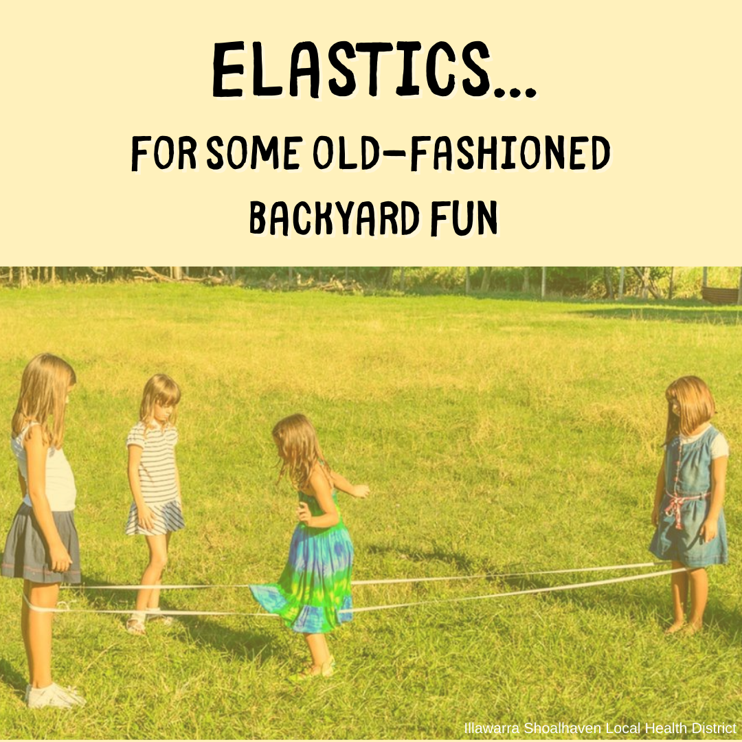 Elastics...for some good old-fashioned fun
