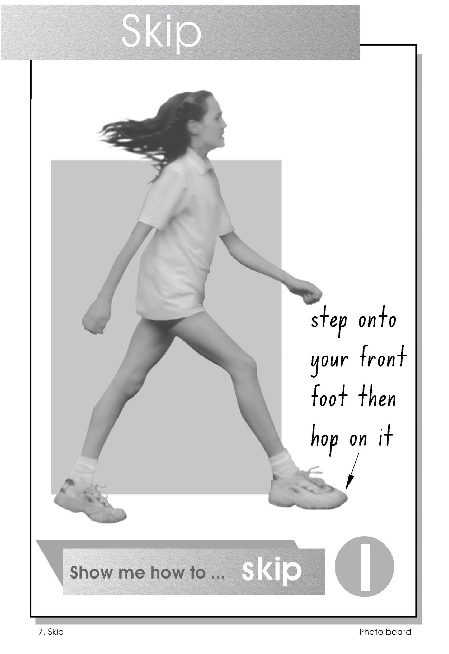 Observational poster - how to skip