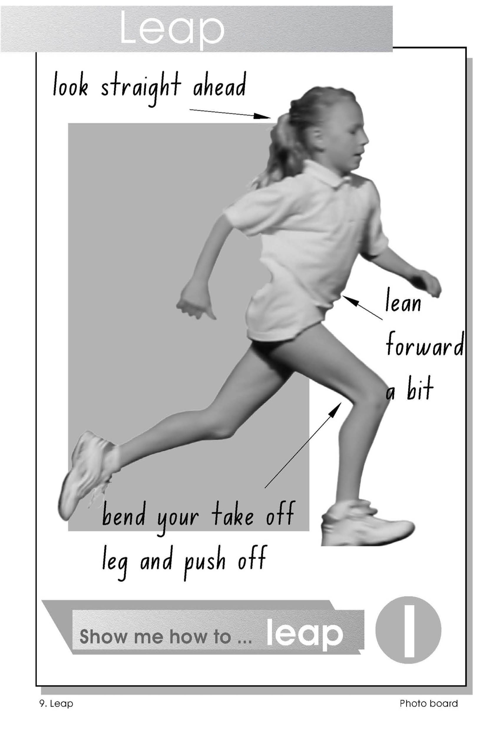 Observational poster - how to leap