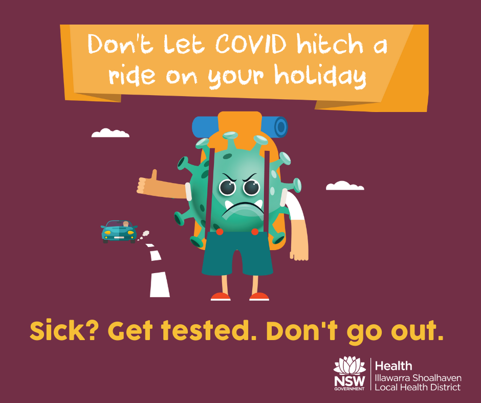 Don't let COVID hitch a ride on your holiday tile 2