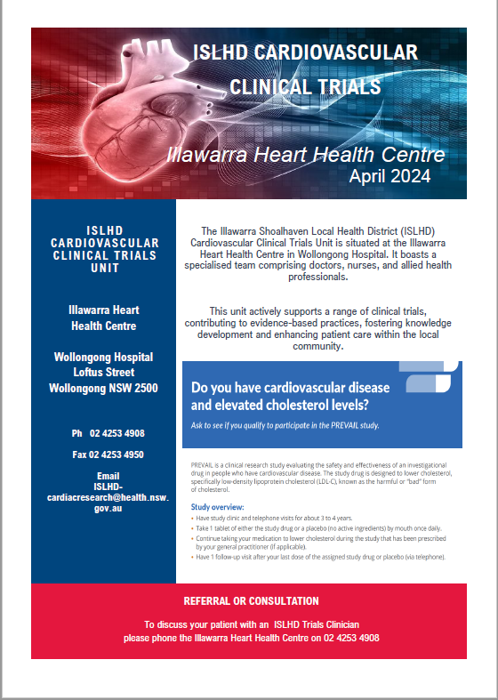 Cardiovascular Clinical Trial Newsletter - April 2024