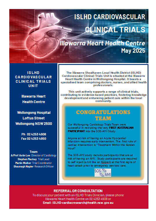 Cardiovascular Clinical Trial Newsletter - May 2025