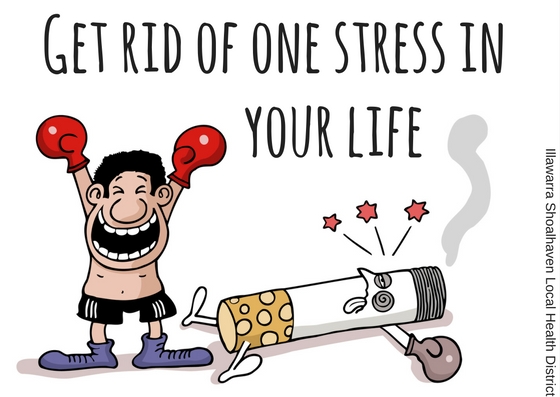 Get rid of one stress in your life - healthy grab