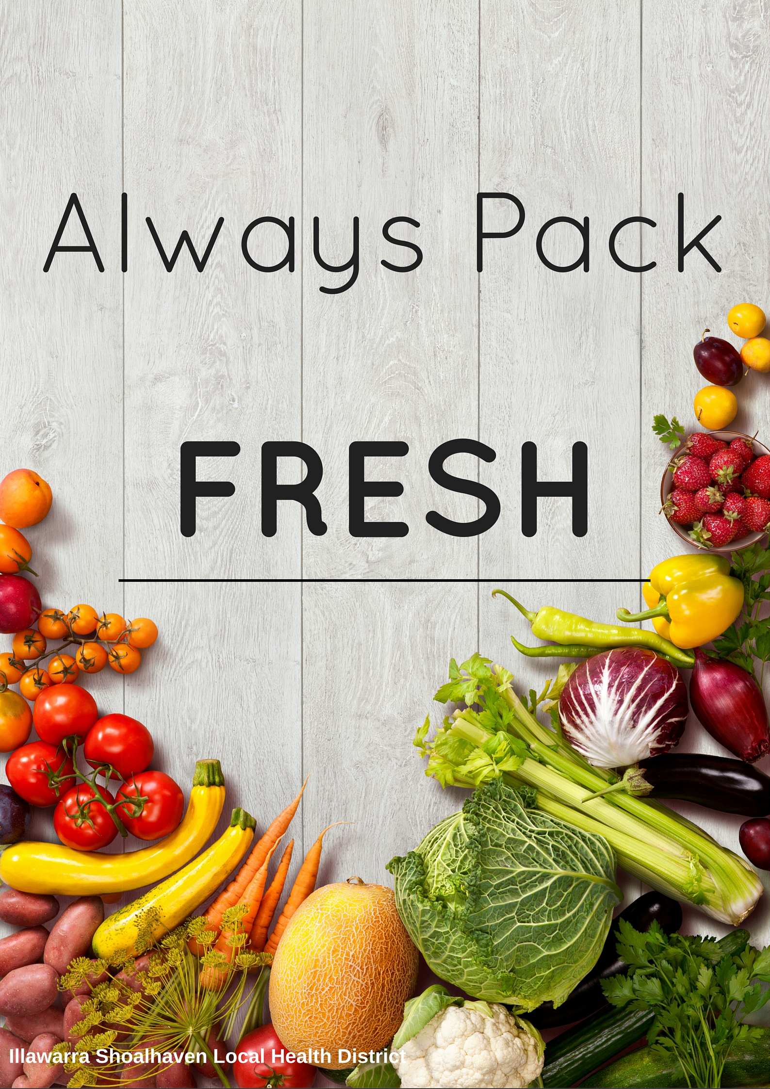 Always pack fresh - healthy grab
