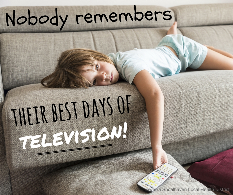 Nobody remembers their best days of television - healthy grab