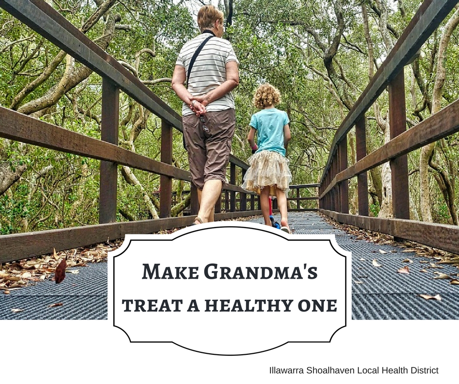 Make grandma's treat a healthy one - healthy grab
