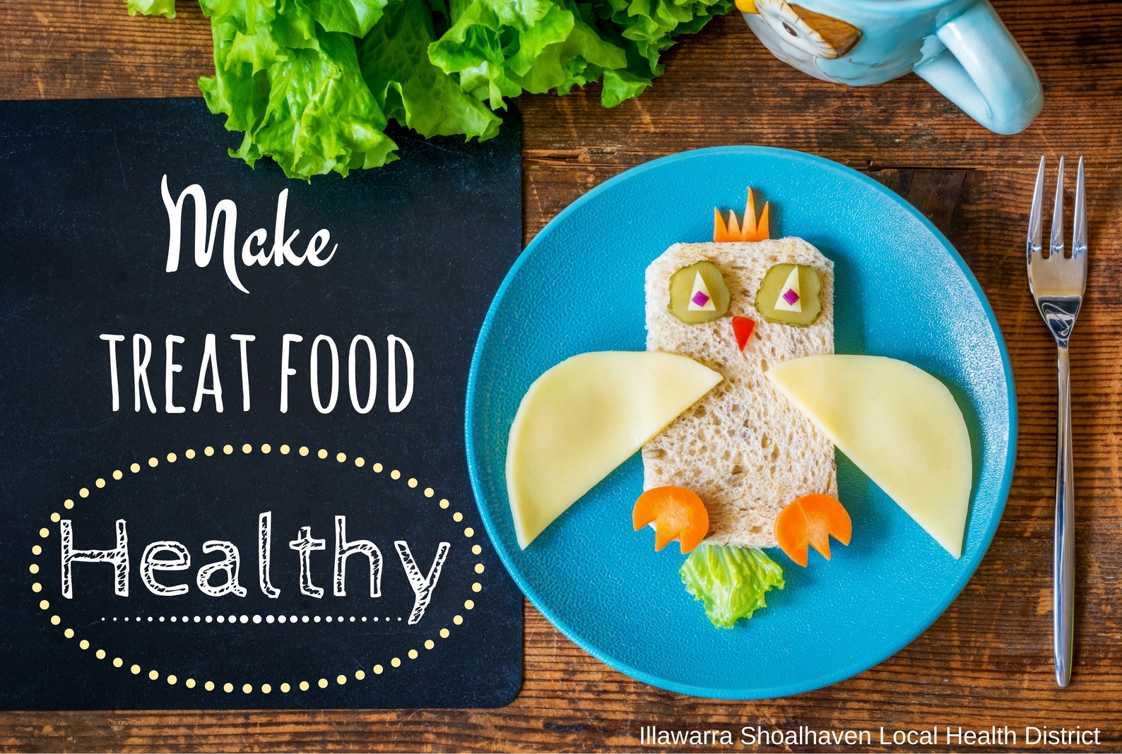 Make teat food healthy - healthy grab