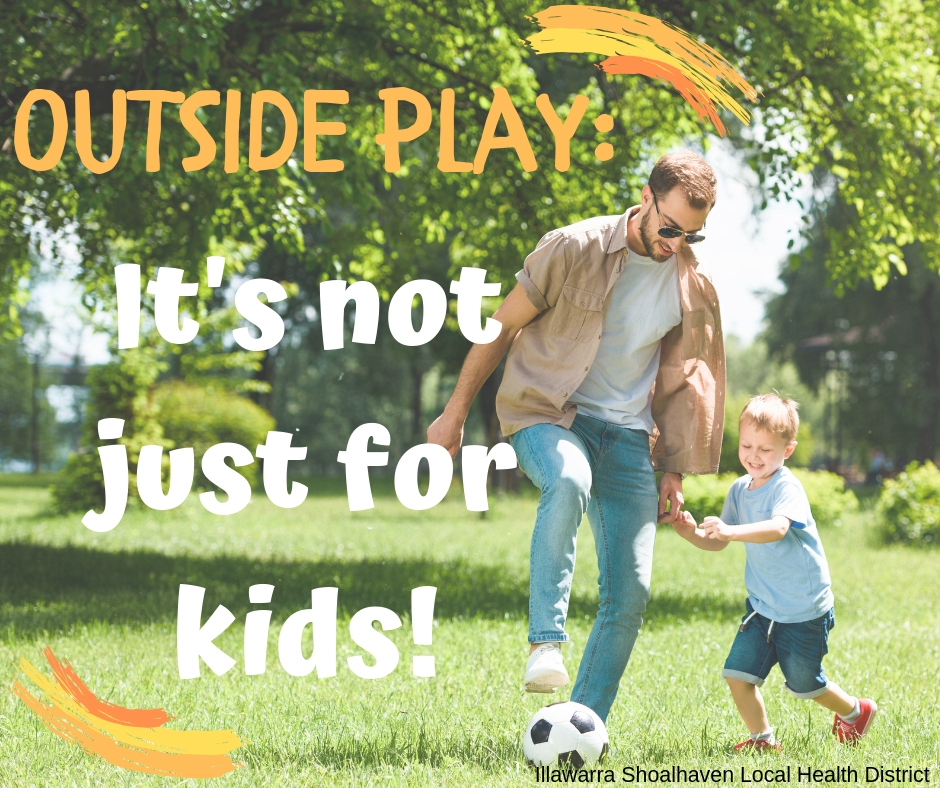 Outside play - it's not just for kids! - healthy grab