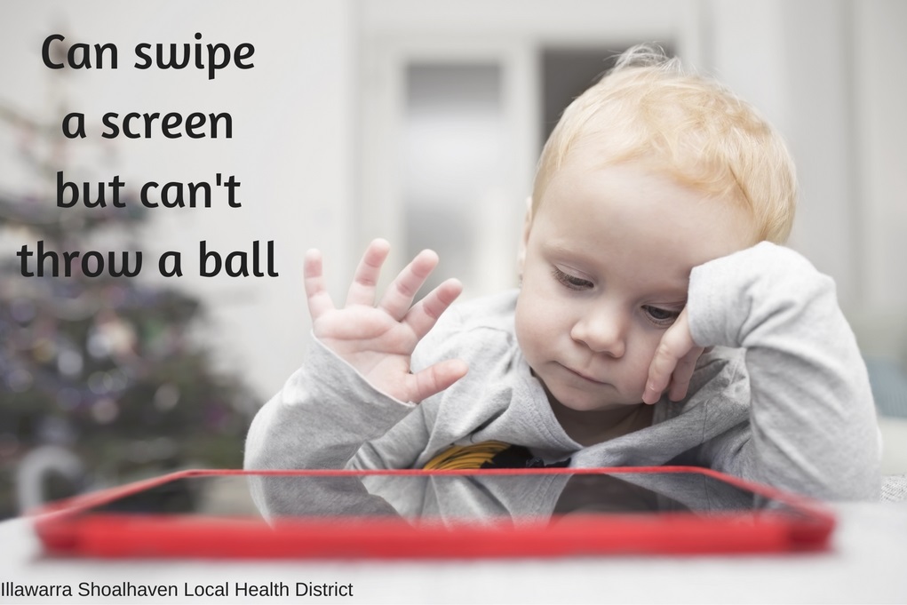Can swipe a screen but can't throw a ball - healthy grab