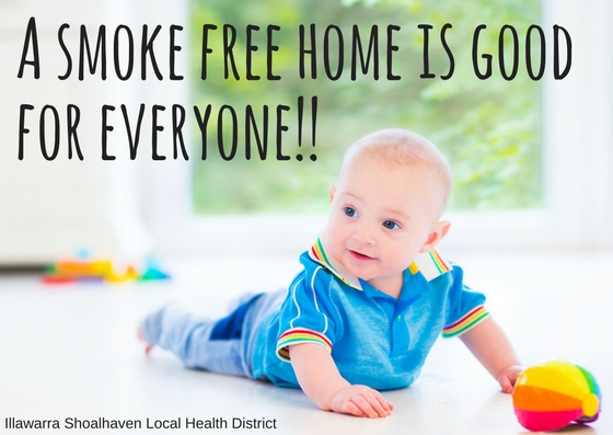 A smoke free home is good for everyone! - healthy grab