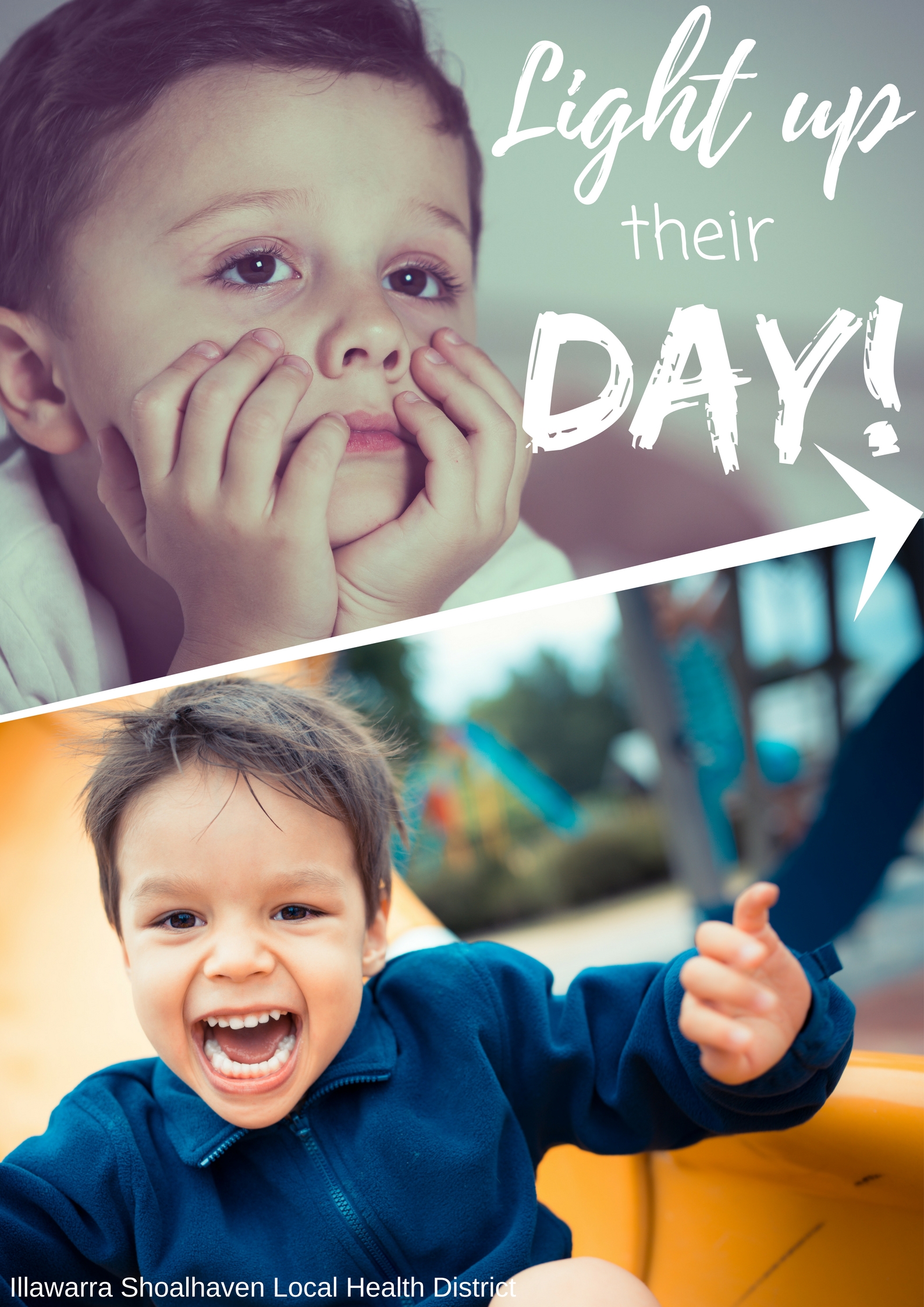 Light up their day - healthy grab