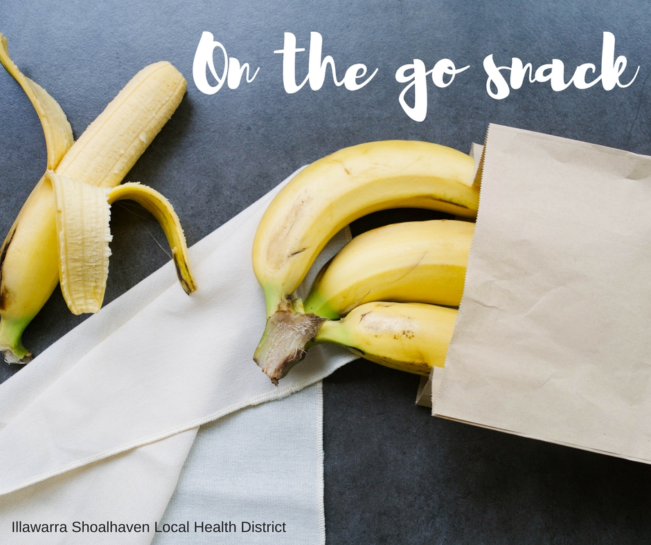 On the go snack - healthy grab