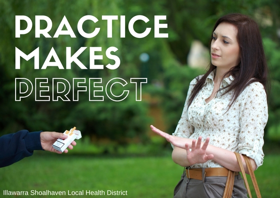 Practice makes perfect - healthy grab