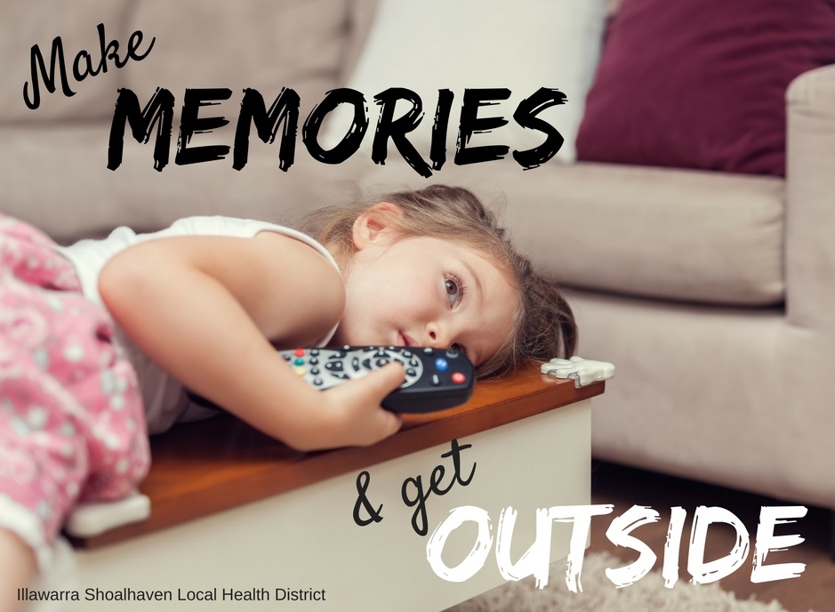 Make memories and get outside - healthy grab