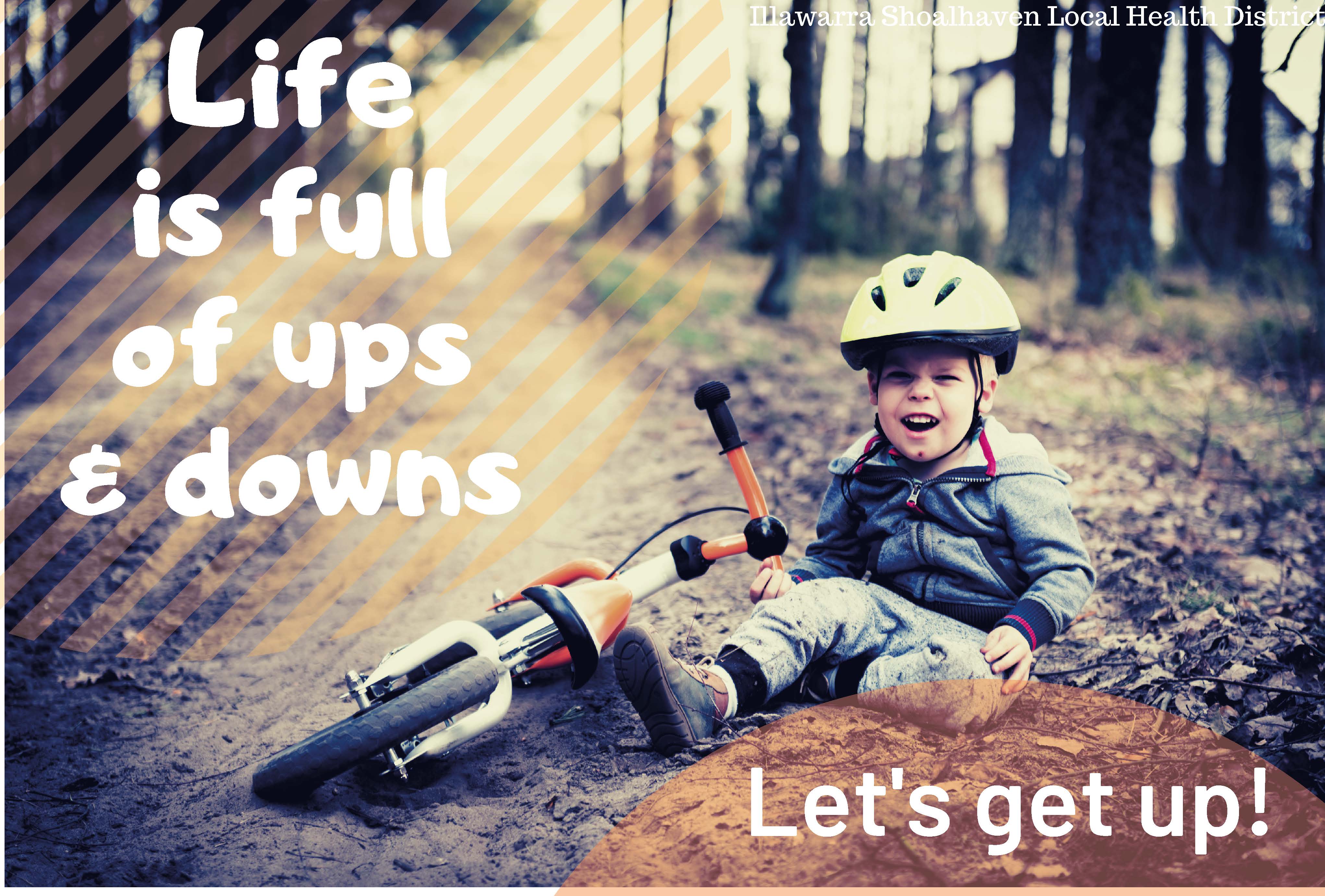 Life is full of ups and downs - healthy grab