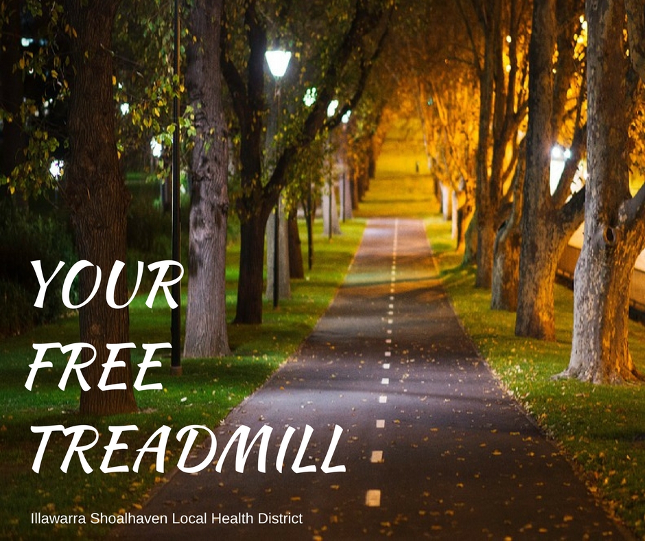 Your free treadmill - healthy grab