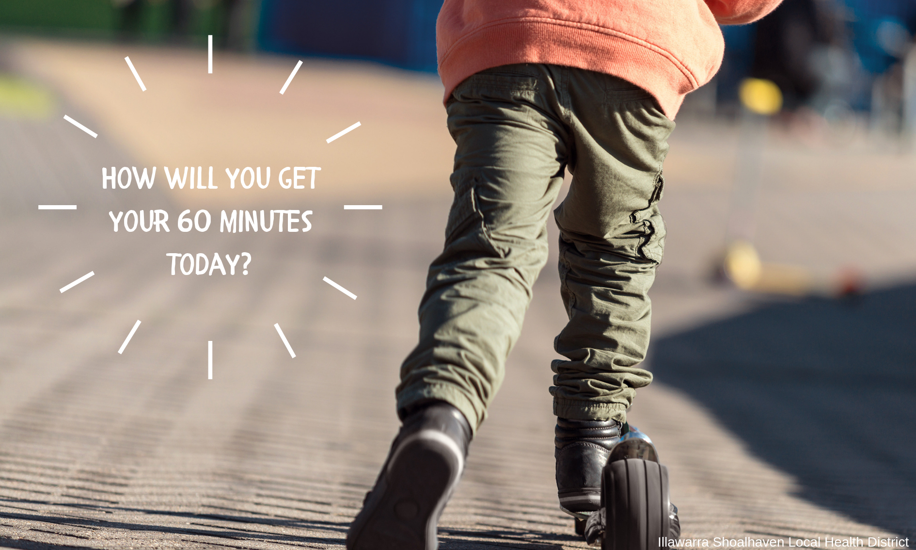 How will you get to your 60 minutes? - healthy grab