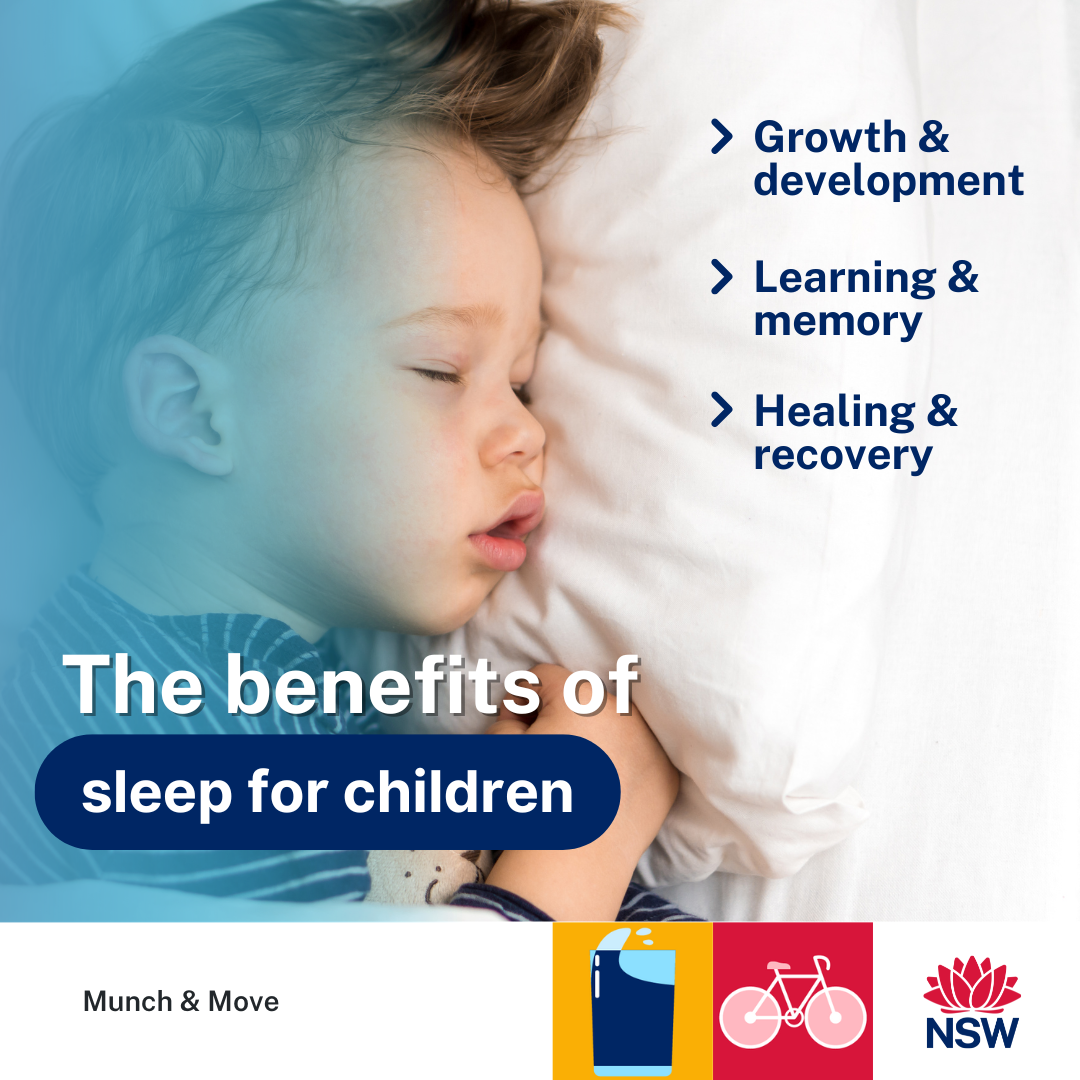 Benefits of sleep - growth, learning and recovery