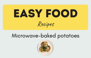 Microwave-bake potatoes