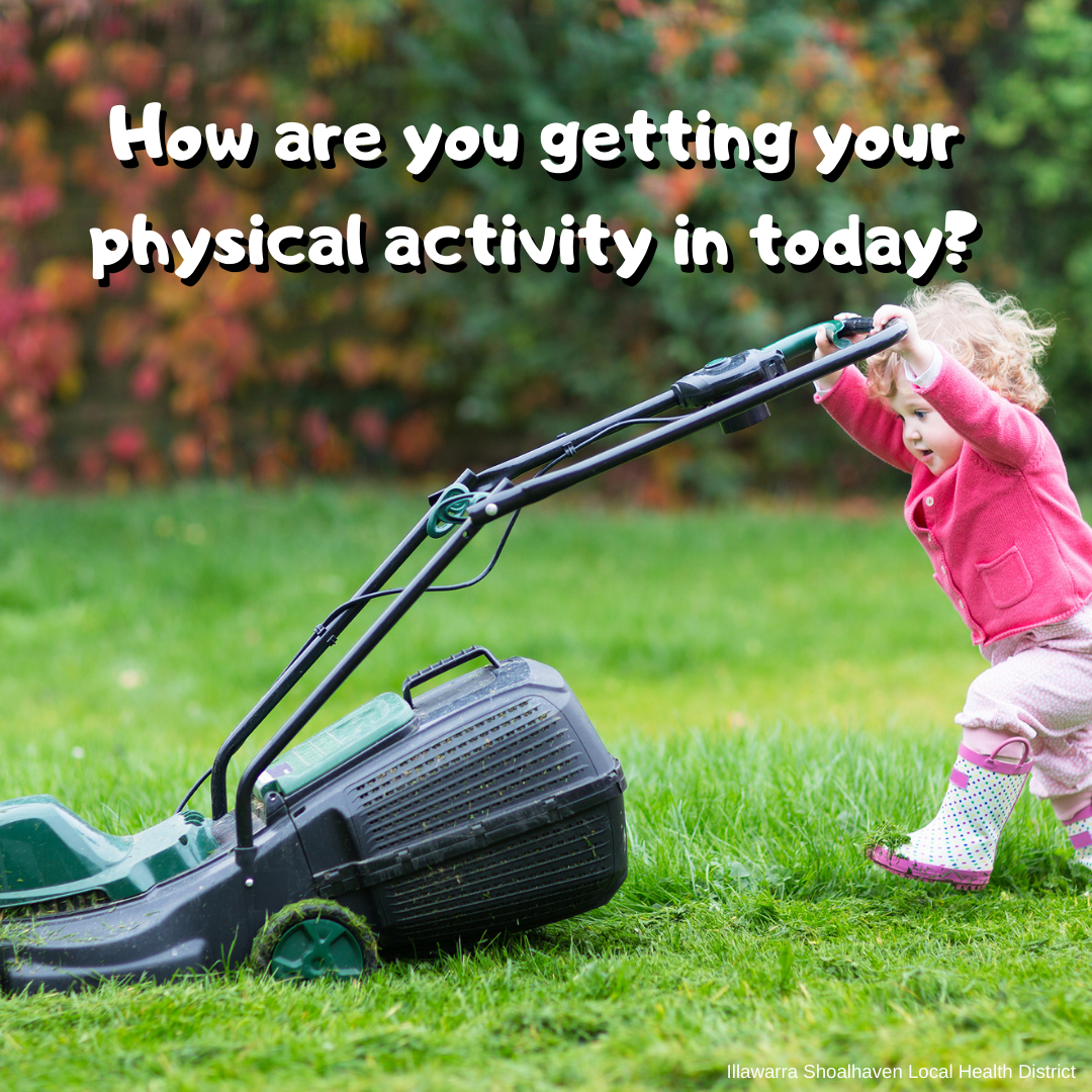 How are you getting your physical activity in today?