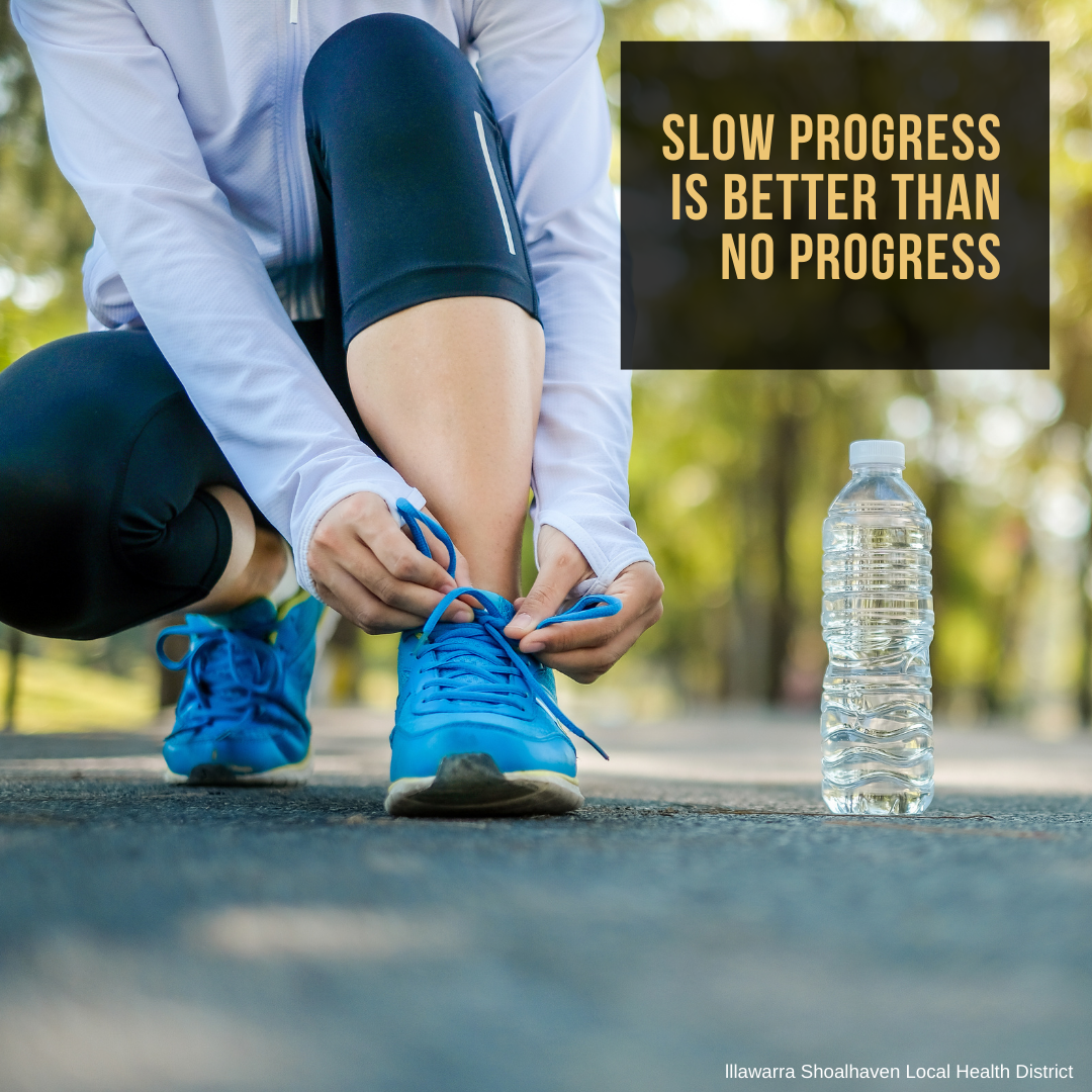 Slow progress is better than no progress