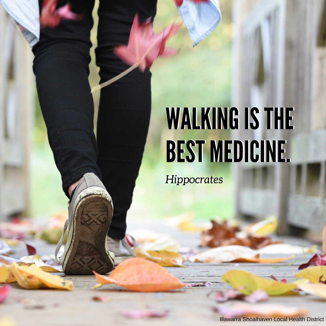 Walking is the best medicine
