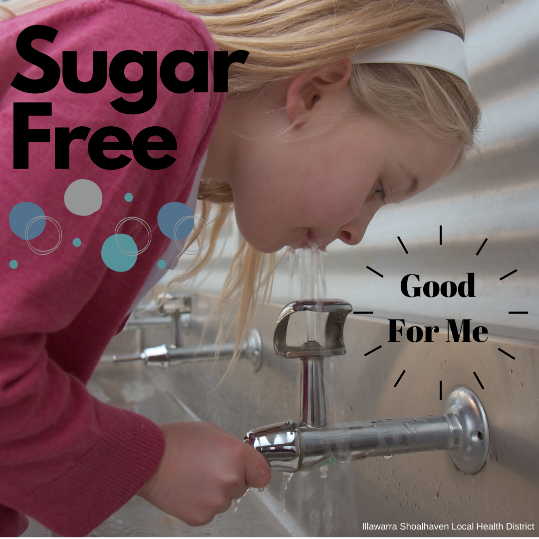 Water is sugar free