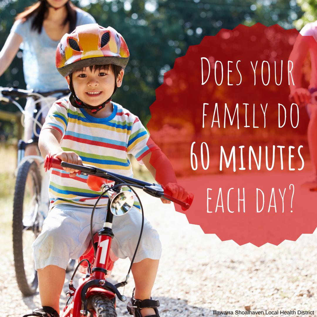 Does your family do 60 minutes each day?