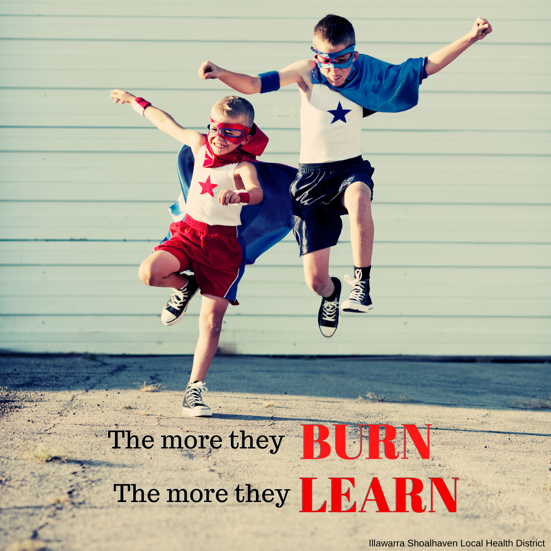 Burn and learn