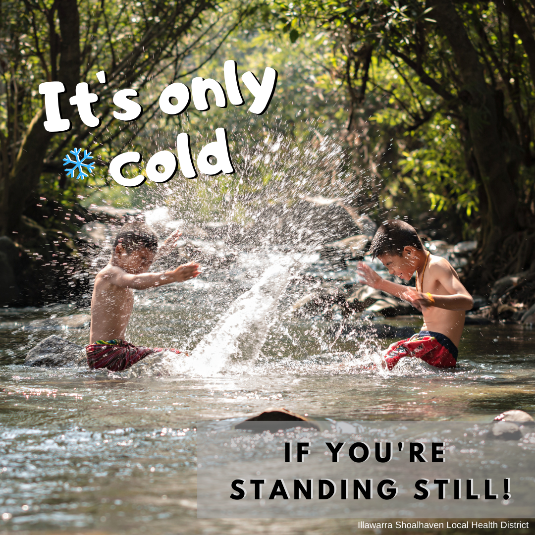 It's only cold if your standing still