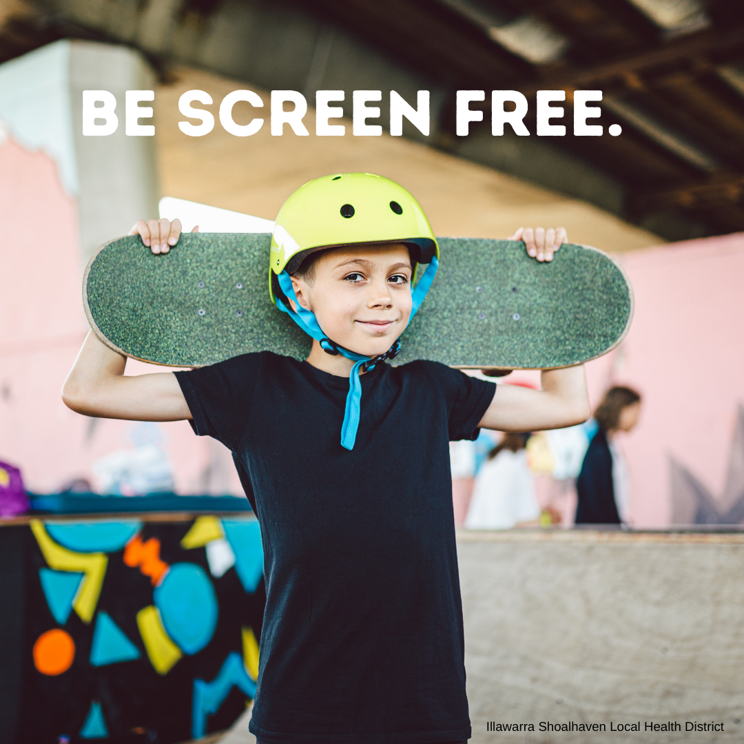 Be screen free