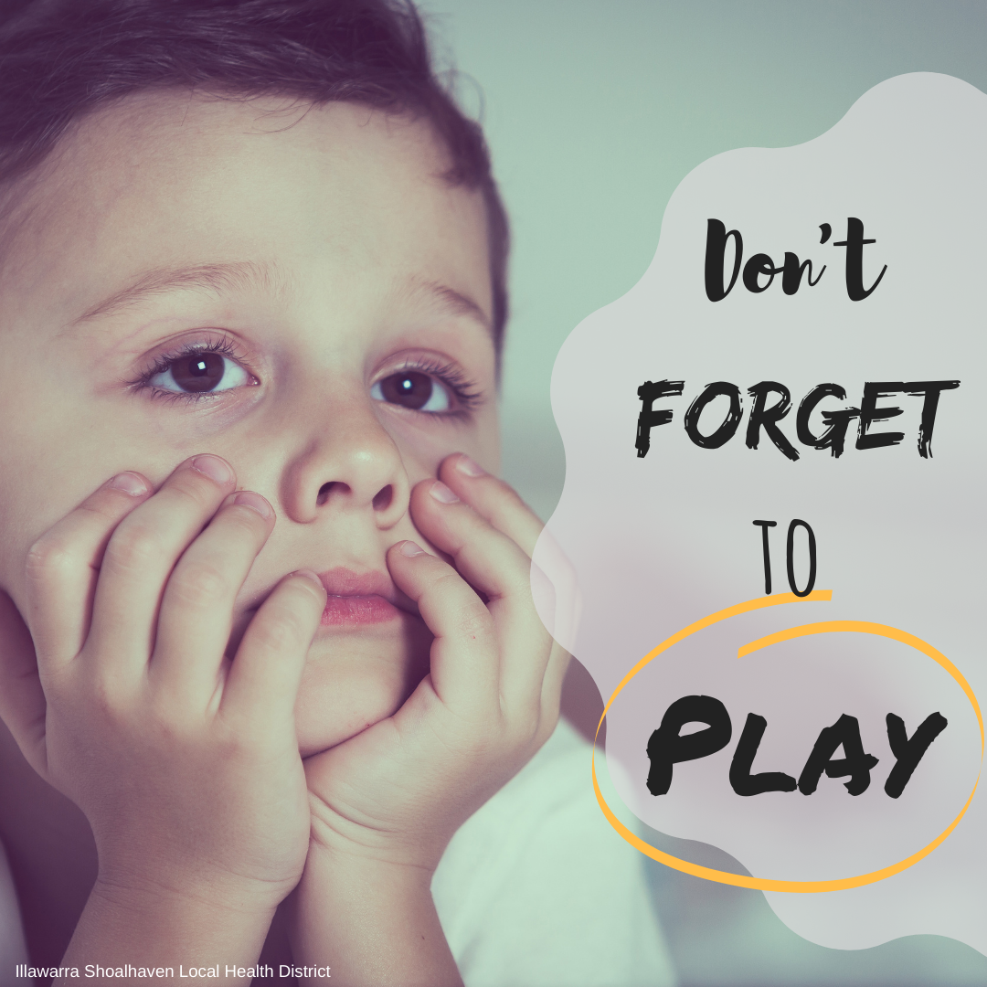 Don't forget to play
