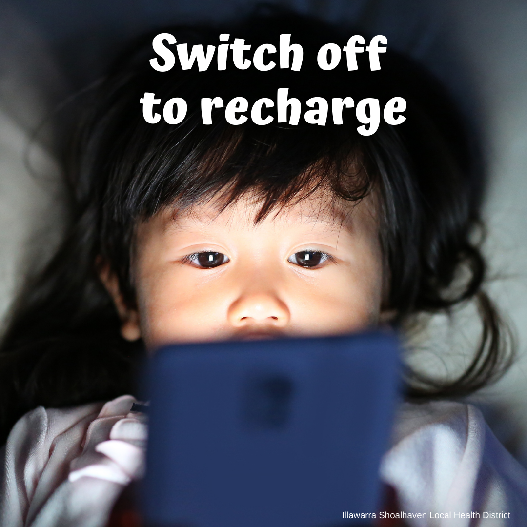 Switch off to recharge