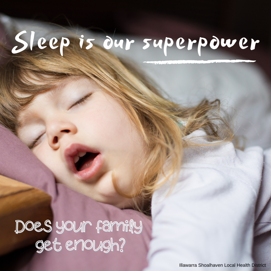 Sleep is our superpower. Does your family get enough?