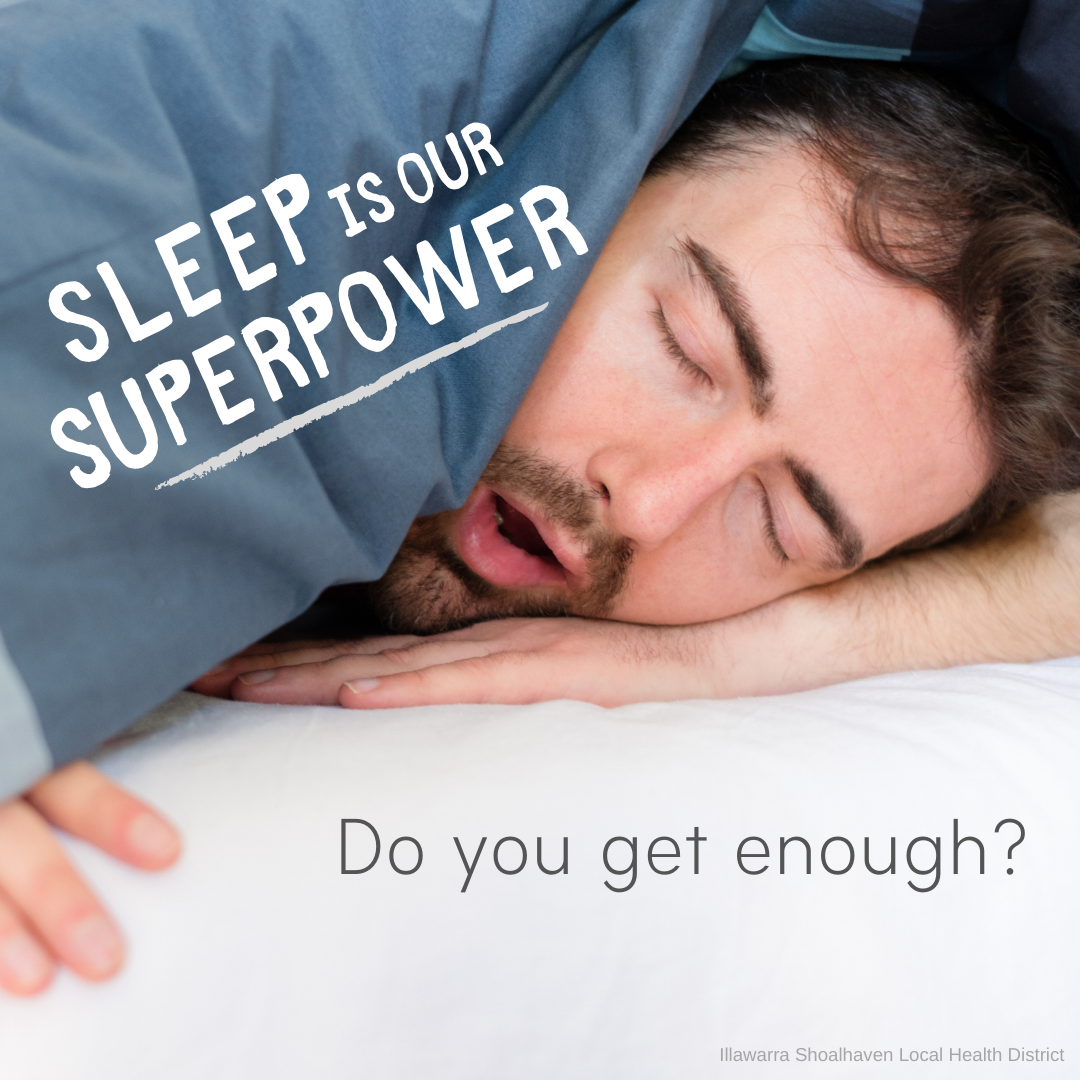 Sleep is our superpower. Do you get enough?