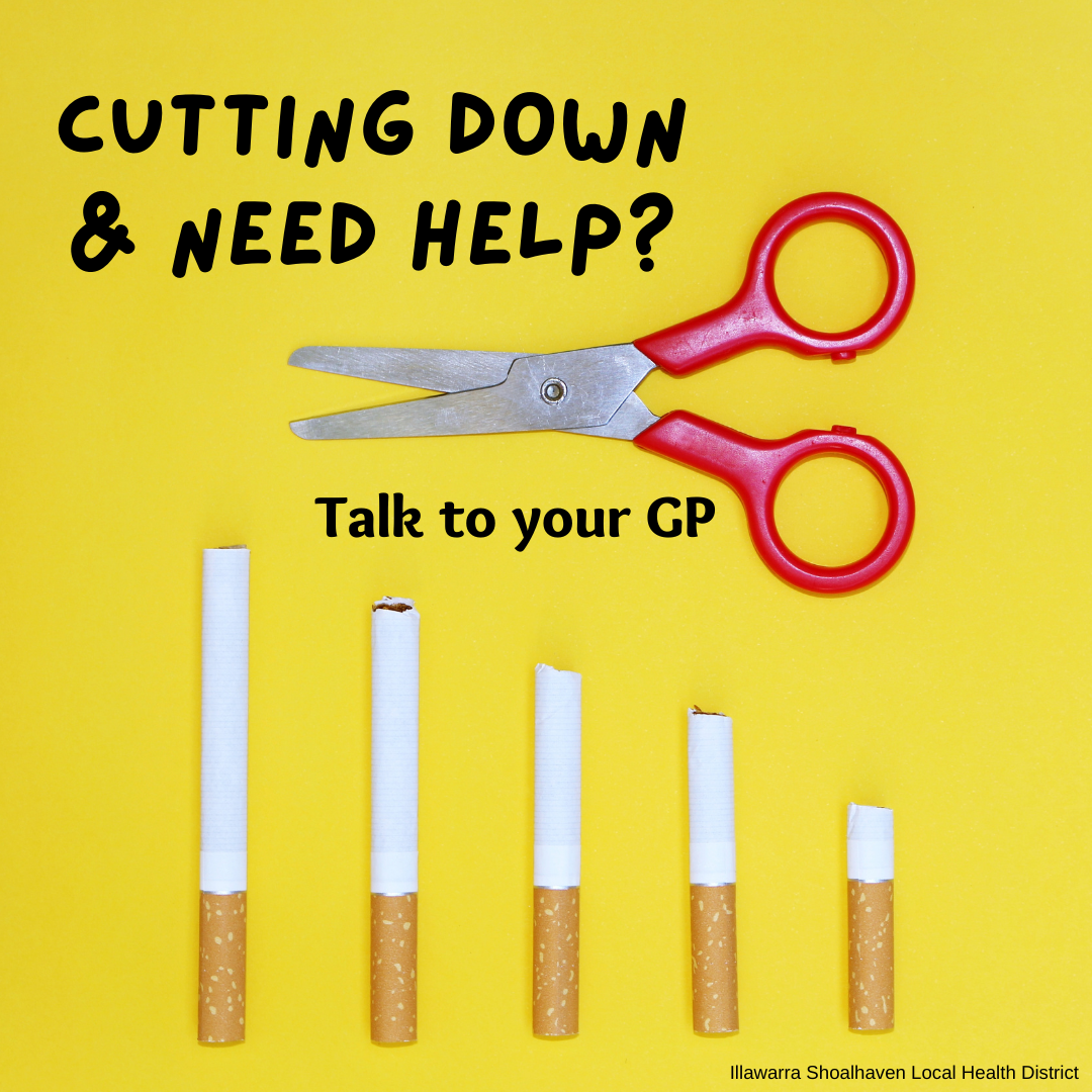 Cutting down smoking and need help? Talk to your GP
