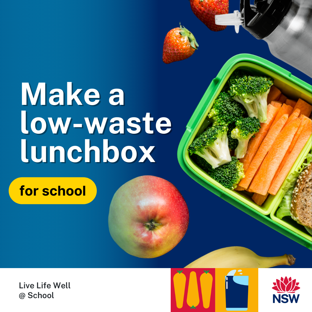 Make a low waste lunchbox for school