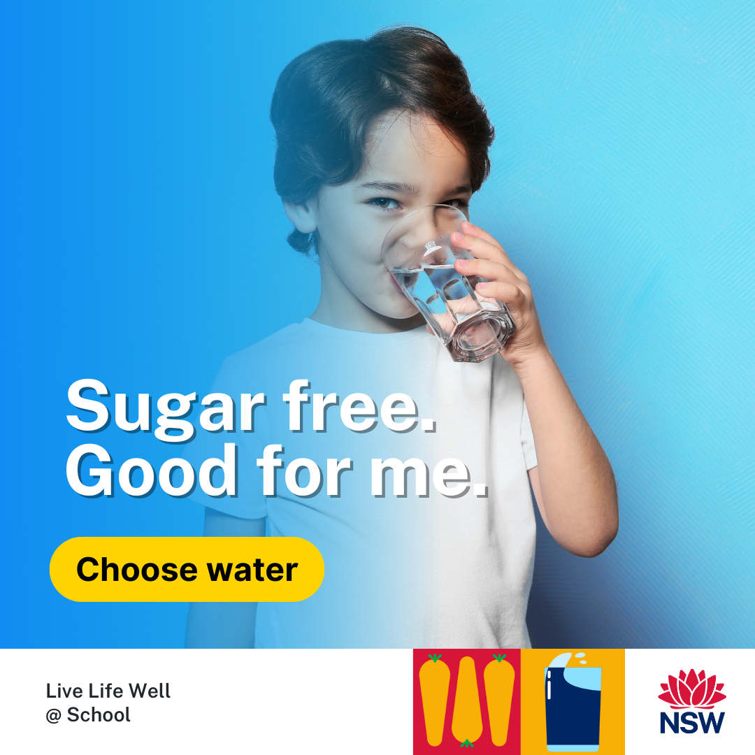 Sugar free. Good for me.