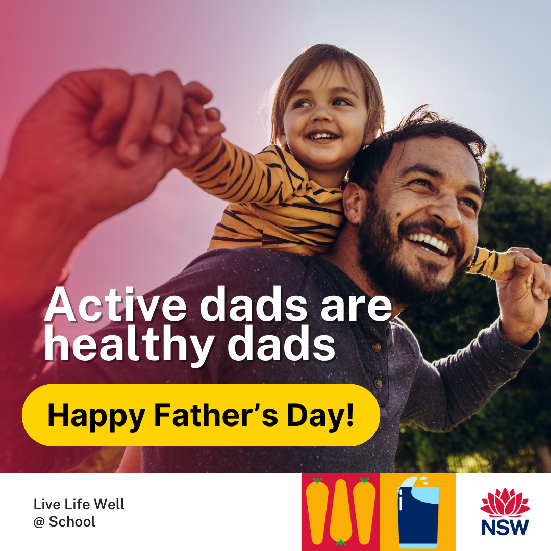 Active dads are healthy dads