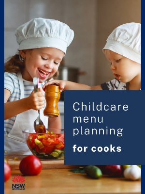 Childcare menu planning for cooks