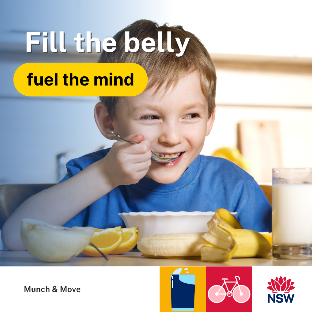 Fill the belly fuel the mind