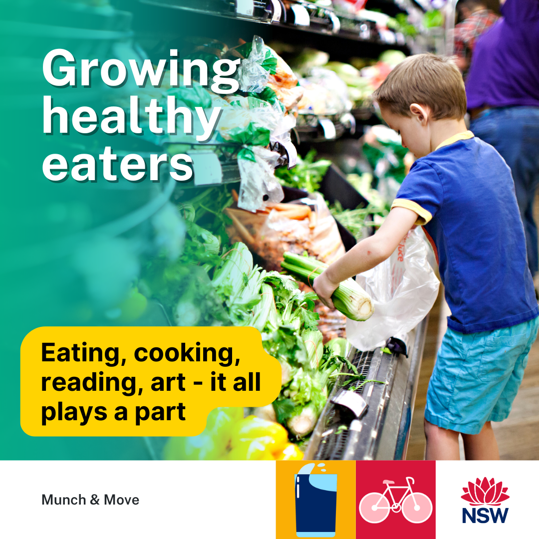Growing healthy eaters - it all plays a part