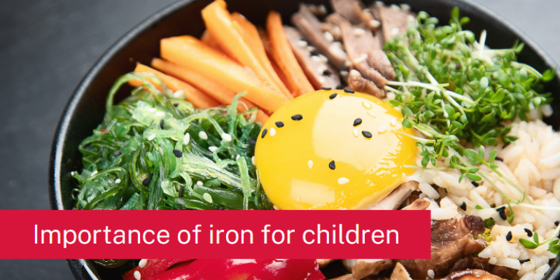 The importance of iron for children