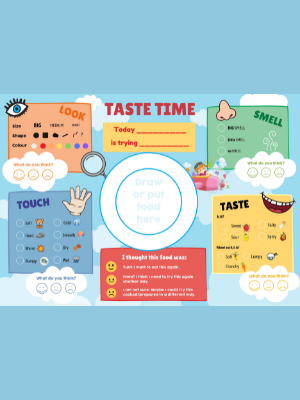 Taste time placemat