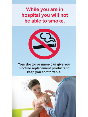 Quit help for smokers in hospital