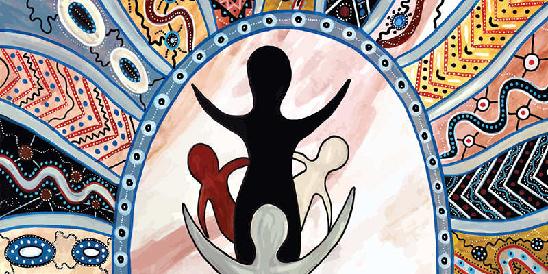 Aboriginal artwork by Cecily Carpenter-Wellington