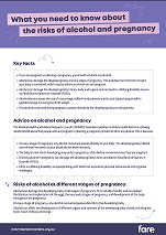 Alcohol and pregnancy risks