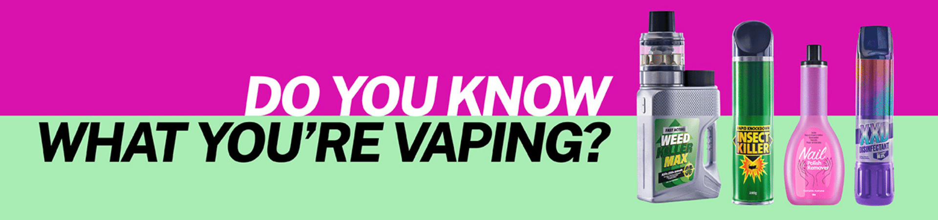 Image of vapes and do you know what you are vaping
