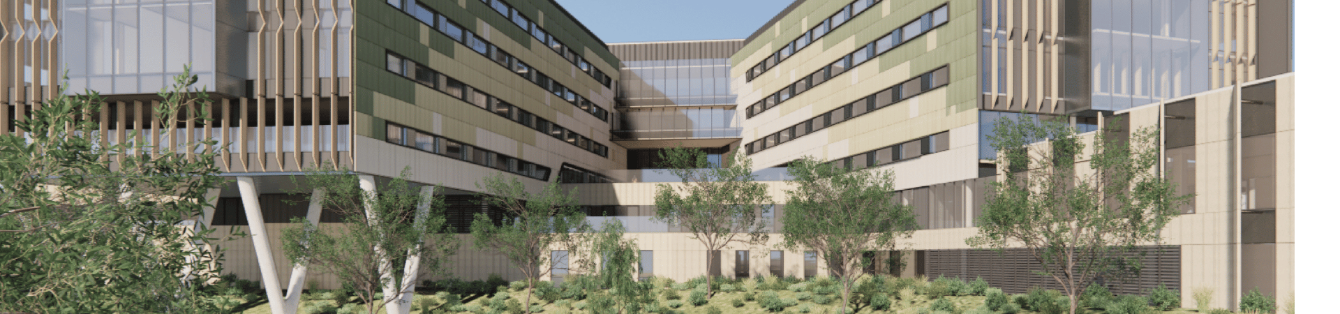 Artist impression of new Shellharbour Hospital